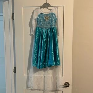 Elsa Princess Costume Dress; Size 3 Years